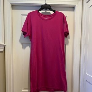 Colombia Women's Pink T-Shirt dress size L